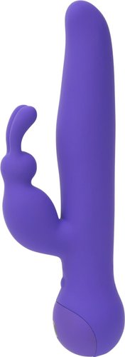 Вібратор-кролик з сенсорним управлінням і ротацією Touch by SWAN - Duo Purple, глибока вібрація жива фотографія