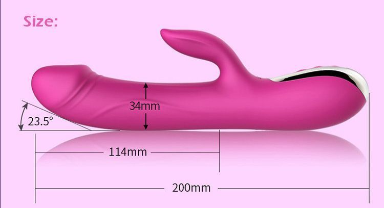 Вібратор-пульсатор Leten Automatical Thrusting Vibrator з підігрівом, що перезаряджається, 10 режимі жива фотографія