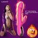 Вібратор-пульсатор Leten Automatical Thrusting Vibrator з підігрівом, що перезаряджається, 10 режимі