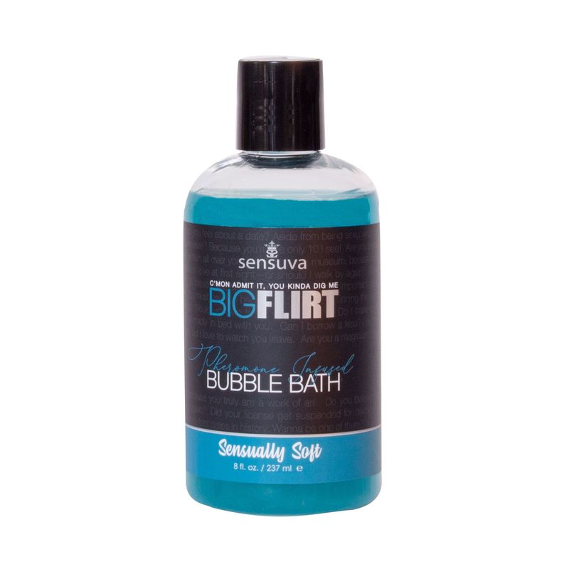 Пена для ванны Sensuva — Big Flirt Pheromone Bubble Bath — Sensually Soft (237 мл) реальная фотография