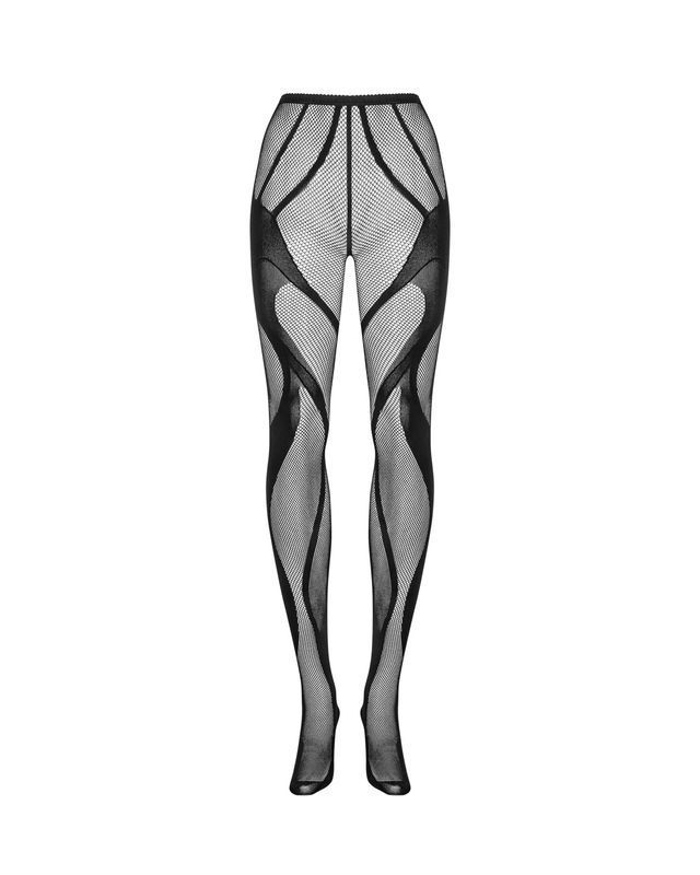 Колготки с доступом Obsessive Tights S336 S/M/L реальная фотография