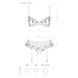 Сексуальний комплект з поясом для панчіх Passion LOVELIA SET XXL/XXXL, white