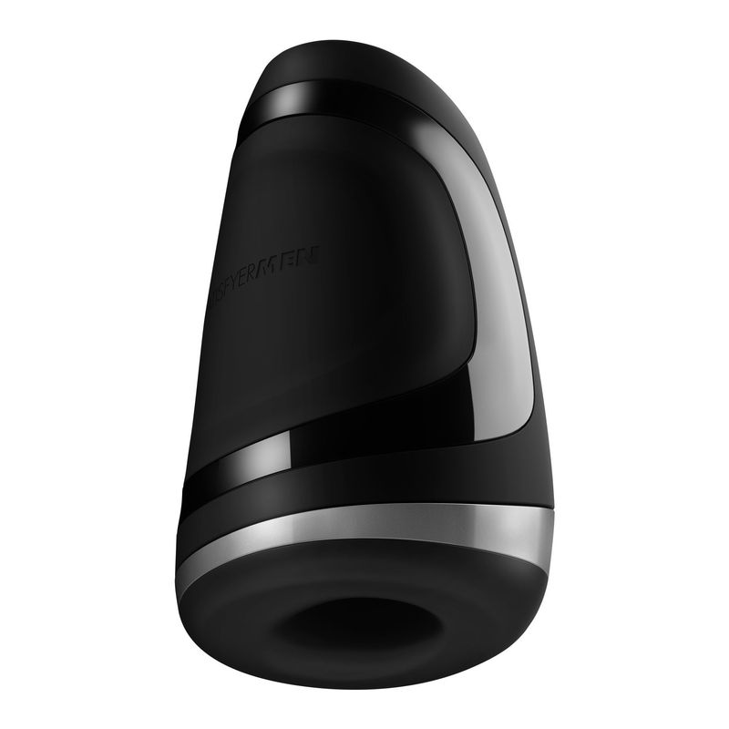 Мастурбатор Satisfyer Men Heat Vibration имитатор минета, подогрев и вибрация, стимуляция головки реальная фотография