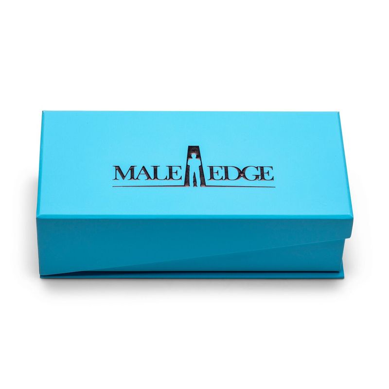 Экстендер для увеличения члена Male Edge Basic, ремешковый, масса всего 65 г, прочный пластик реальная фотография