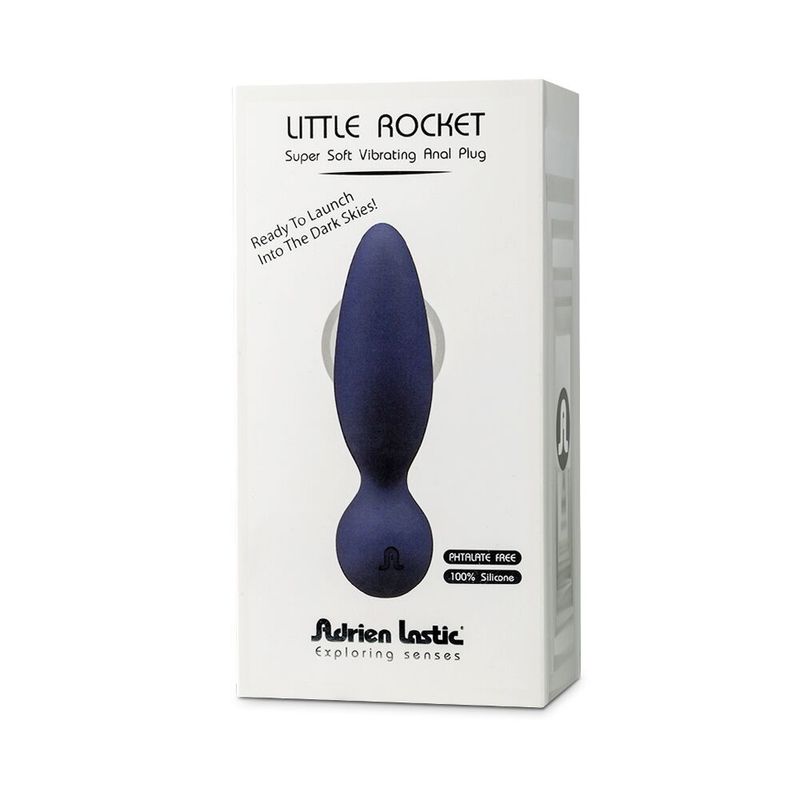 Анальная вибропробка Adrien Lastic Little Rocket макс. диаметр 3,5см, soft-touch реальная фотография