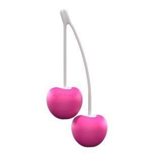 Вагинальные шарики Love To Love CHERRY LOVE, диаметр 3,5 см, масса 77 г реальная фотография