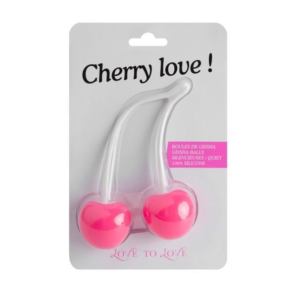 Вагинальные шарики Love To Love CHERRY LOVE, диаметр 3,5см, вес 77гр реальная фотография