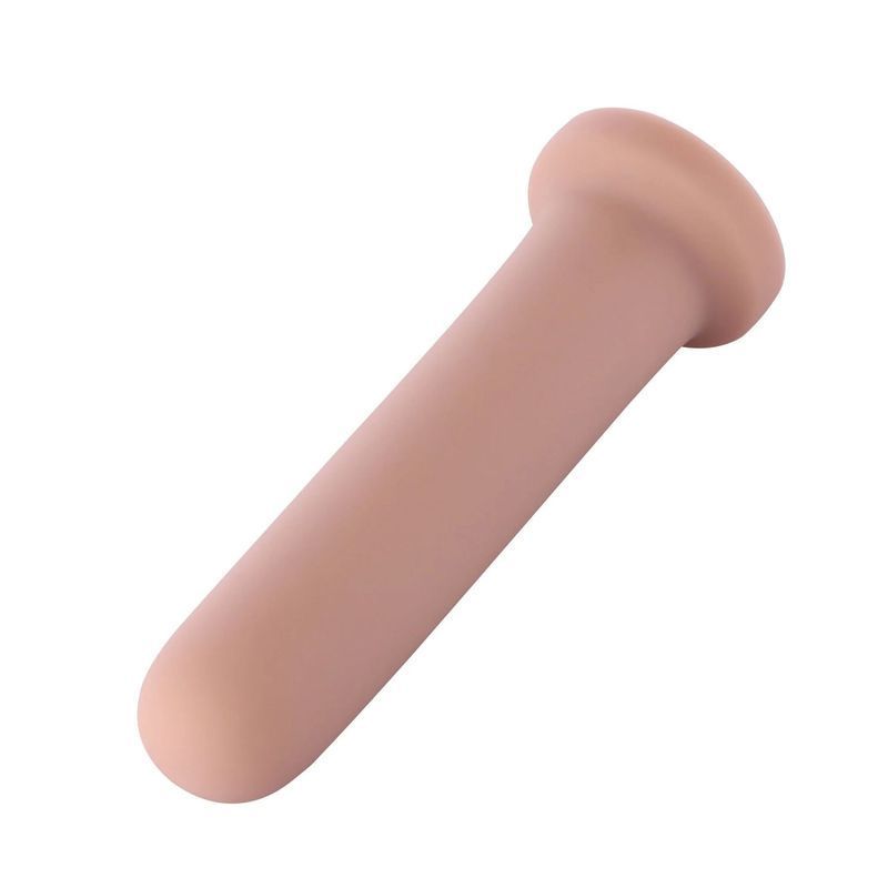 Силіконовий дилдо для секс-машин Hismith Silicone Anal Plug Dildo, система KlicLok жива фотографія