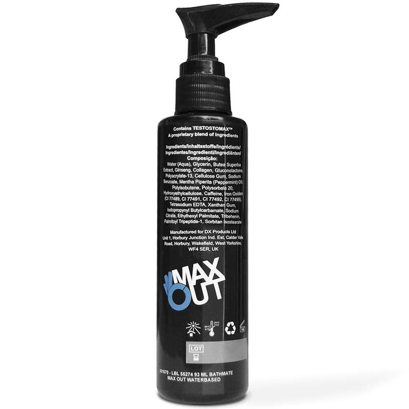 Крем для джелкинга Bathmate Max Out с фитокомплексом Testostomax (100 мл), для увеличения пениса реальная фотография