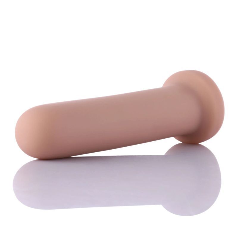 Силіконовий дилдо для секс-машин Hismith Silicone Anal Plug Dildo, система KlicLok жива фотографія