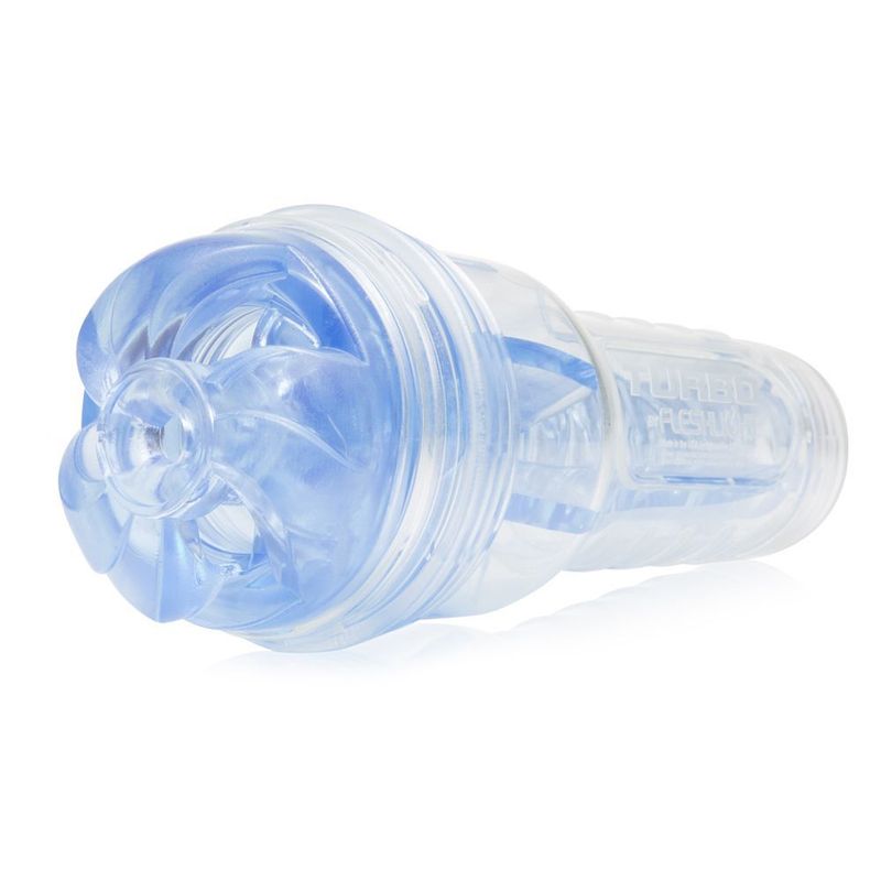 Мастурбатор Fleshlight Turbo Thrust Blue Ice (имитатор минета) реальная фотография