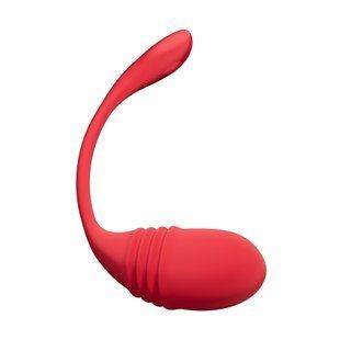 Смарт-віброяйце з пульсацією Lovense Vulse (Thrusting Egg Vibrator), імітація фрикцій жива фотографія