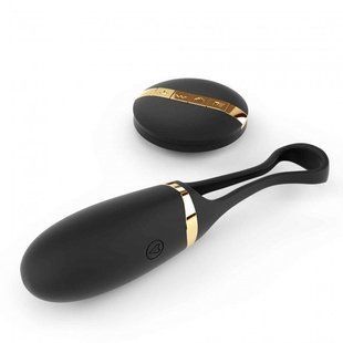 Виброяйце Dorcel Secret Delight Gold з пультом ДК, з турборежимом і голосовим керуванням жива фотографія