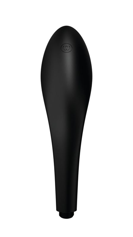 Насадка-стимулятор для душа 2в1 Womanizer Wave Black, массажер для интимных зон реальная фотография