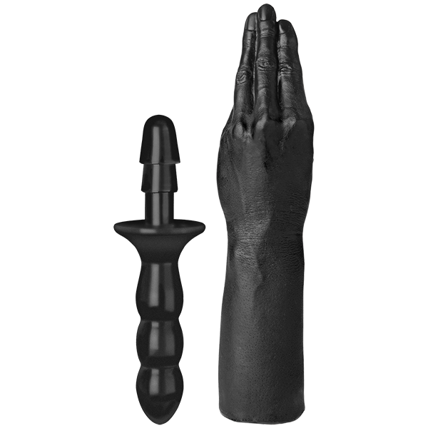 Рука для фістингу Doc Johnson Titanmen The Hand with Vac-U-Lock Compatible Handle, діаметр 6,9 см жива фотографія