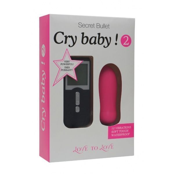 Виброяйцо Love To Love Cry Baby 2 с пультом ДУ реальная фотография