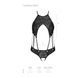 Боди из эко-кожи с ремешками и перфорацией Tamaris Body black S/M &mdash; Passion