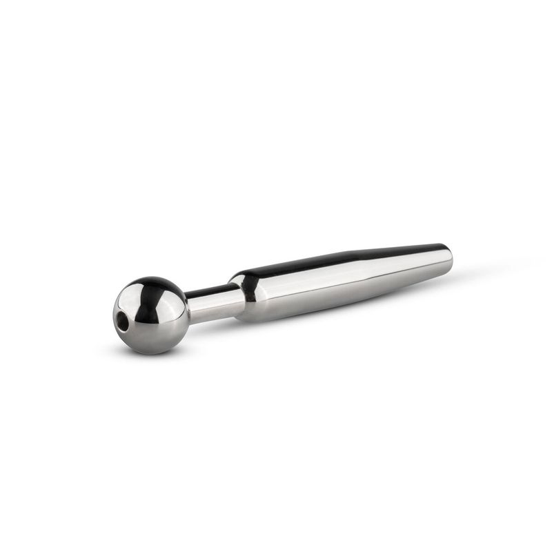 Полый уретральный стимулятор Sinner Gear Unbendable — Hollow Penis Plug, длина 7,5 см, диаметр 12 мм реальная фотография