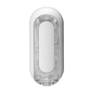Мастурбатор Tenga Flip Zero Gravity White, изменяемая интенсивность стимуляции, раскладной реальная фотография