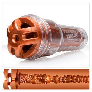 Мастурбатор Fleshlight Turbo Ignition Copper (имитатор минета) реальная фотография