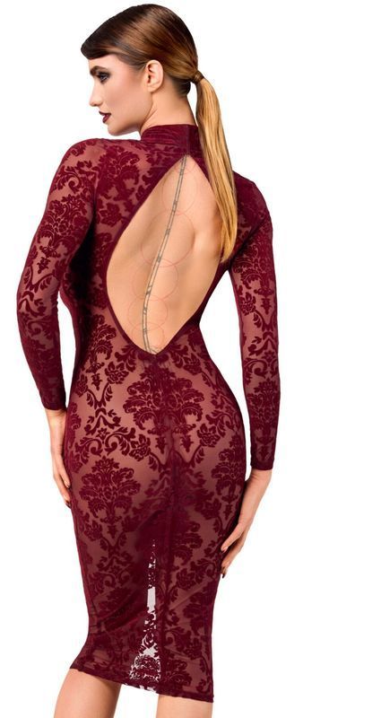Платье Noir Handmade F384 Kink Royal midi dress S реальная фотография