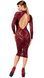 Платье Noir Handmade F384 Kink Royal midi dress S