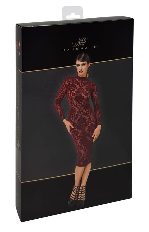Платье Noir Handmade F384 Kink Royal midi dress S реальная фотография