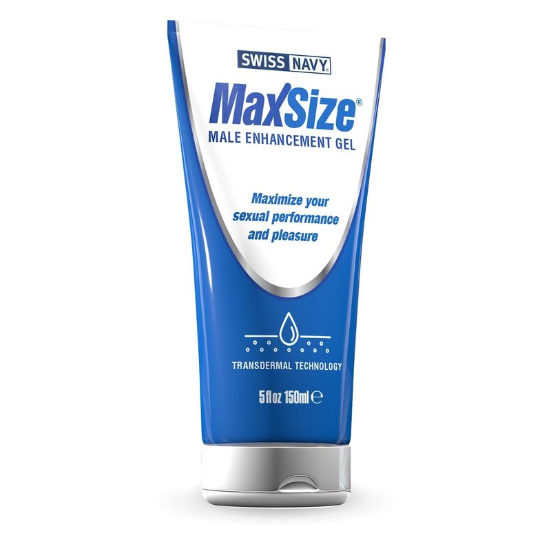 Крем для улучшения потенции Swiss Navy Max Size Cream 150 мл реальная фотография