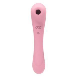 Вакуумный клиторальный стимулятор Femintimate Daisy Massager Pink реальная фотография