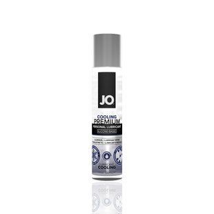 Охолоджувальний лубрикант на силіконовій основі JO PREMIUM &mdash; COOLING (30 мл) жива фотографія