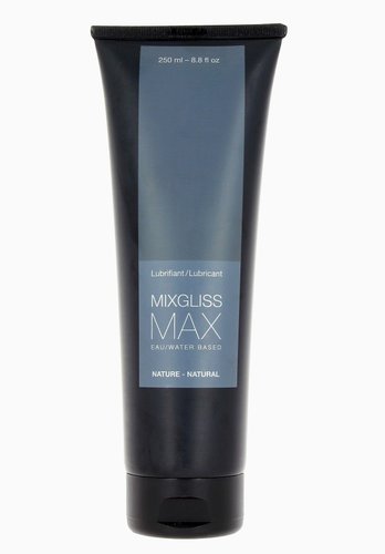 Анальный гель-смазка MixGliss MAX NATURE (250 мл) на водной основе с экстрактом алоэ реальная фотография