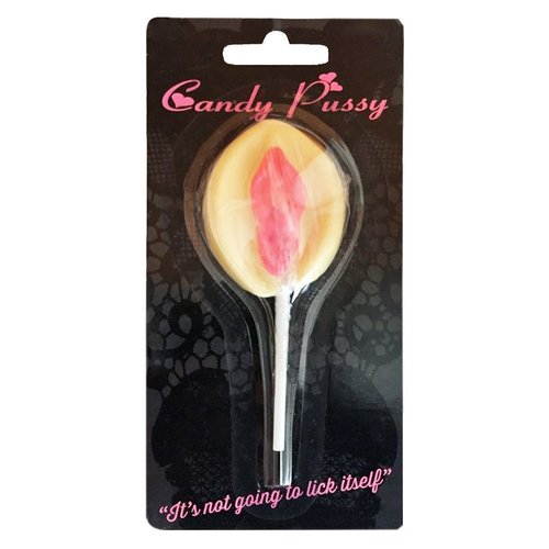 Леденец вагина на палочке Candy Pussy (42 гр) реальная фотография