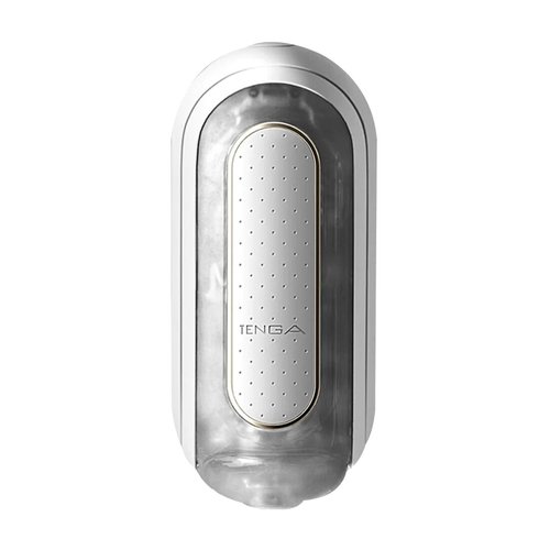 Вибромастурбатор Tenga Flip Zero Electronic Vibration White, изменяемая интенсивность, раскладной реальная фотография