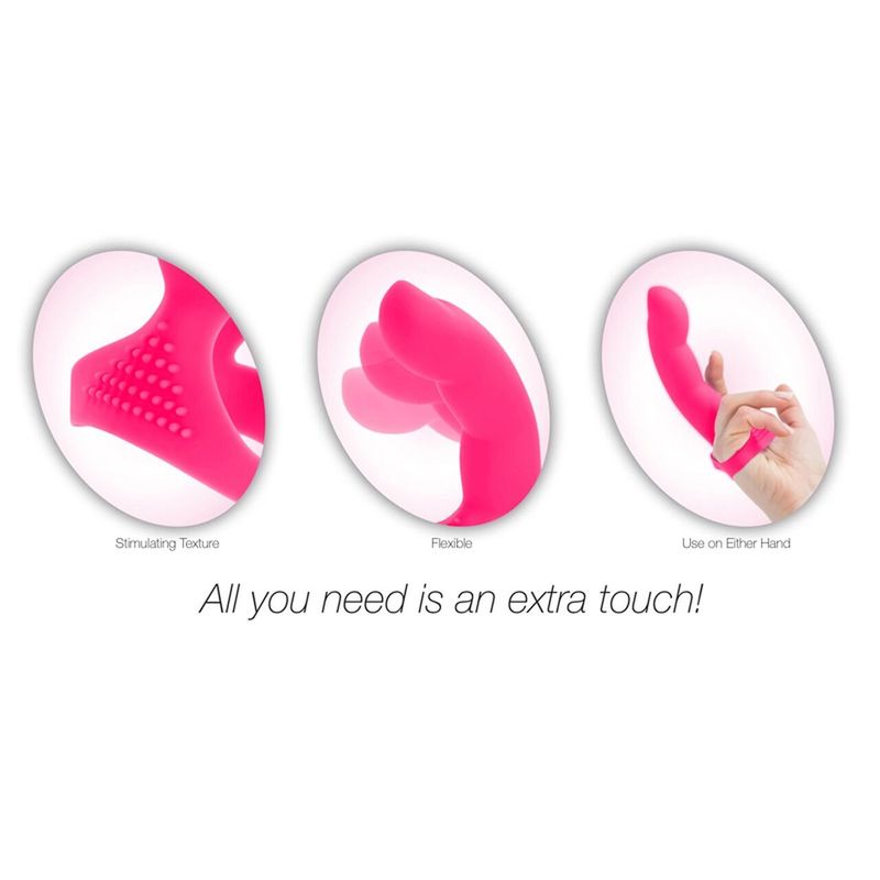 Насадка на палец Simple&True Extra Touch Finger Dong Pink реальная фотография