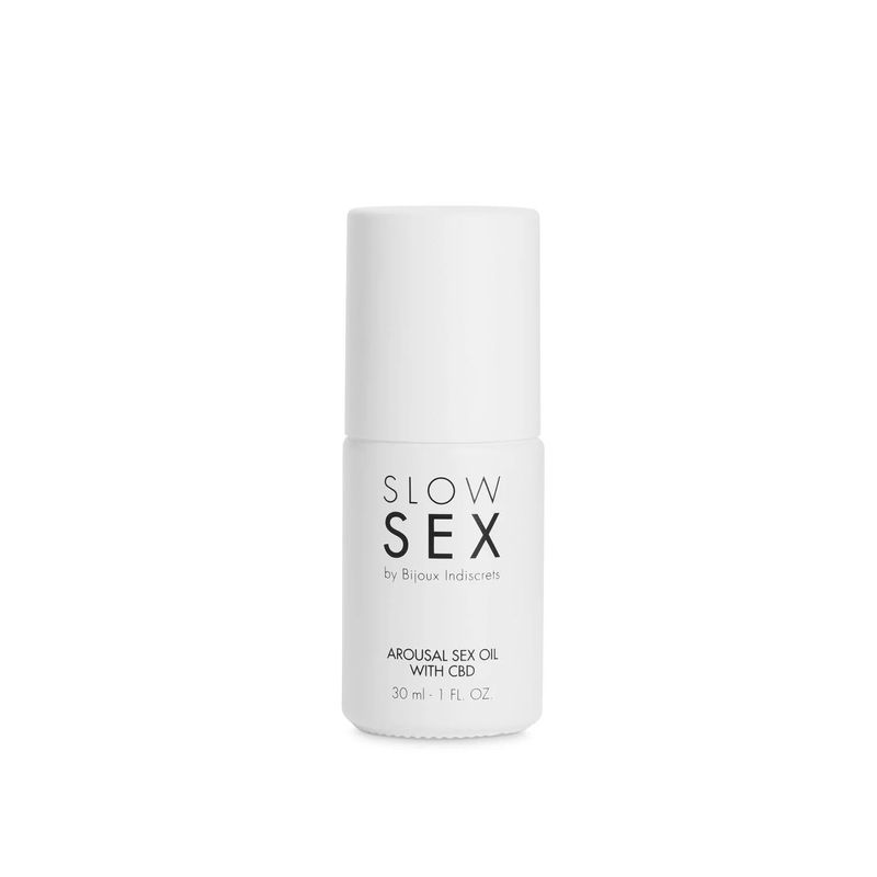 Bijoux Indiscrets SLOW SEX Arousal Sex Oil CBD жива фотографія