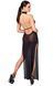 Сукня Noir Handmade F372 Onyx Twin-slit Long dress L