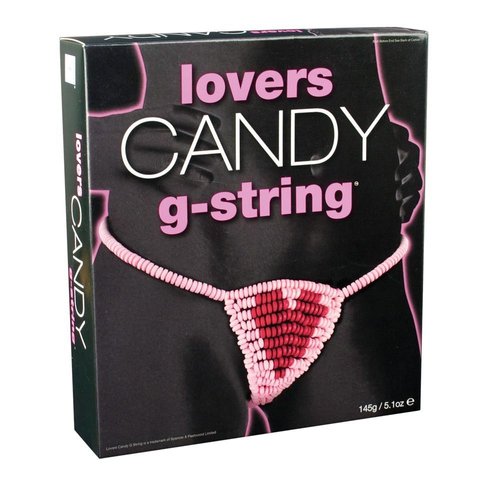 Съедобные трусики стринги Lovers Candy G-String (145 гр) реальная фотография