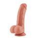 Фаллоимитатор для секс-машин Hismith 8.25" Dual-density dildo with veins, система KlicLok