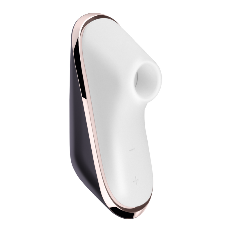 Вакуумный клиторальный стимулятор Satisfyer Traveler, корпус-чехол на магнитах реальная фотография