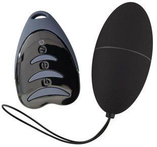 Віброяйце Alive Magic Egg 3.0 Black із пультом ДУ жива фотографія