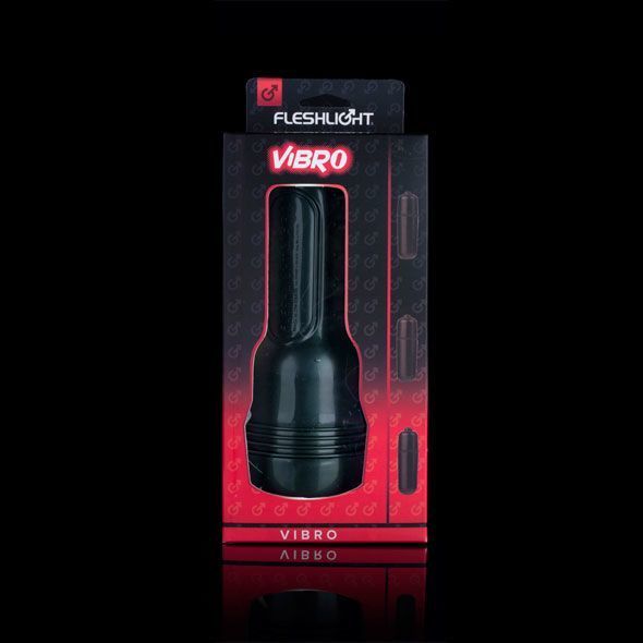 Мастурбатор з вібрацією Fleshlight Vibro Pink Lady Touch, три віброкулі, стимулювальний рельєф жива фотографія