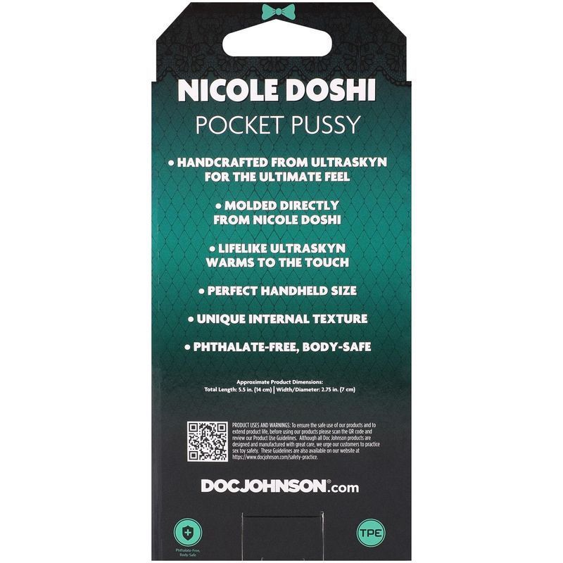 Мастурбатор Doc Johnson Nicole Doshi реальная фотография