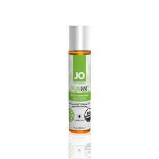 Смазка на водной основе JO NATURALOVE &mdash; ORGANIC (30 мл) с экстрактом листьев агавы и ромашки реальная фотография