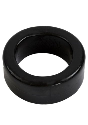 Ерекційне кільце Doc Johnson Titanmen Tools - Cock Ring - Black жива фотографія