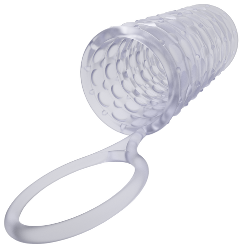 Насадка на член Dorcel Mr Reverse XL с кольцом для мошонки, стимулирующий рельеф реальная фотография
