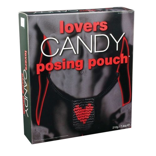 Съедобные мужские трусики Lovers Candy Posing Pouch (210 гр) реальная фотография