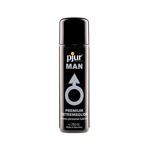 Густа силіконова змазка pjur MAN Premium Extremeglide 250 мл із тривалим ефектом, економна жива фотографія