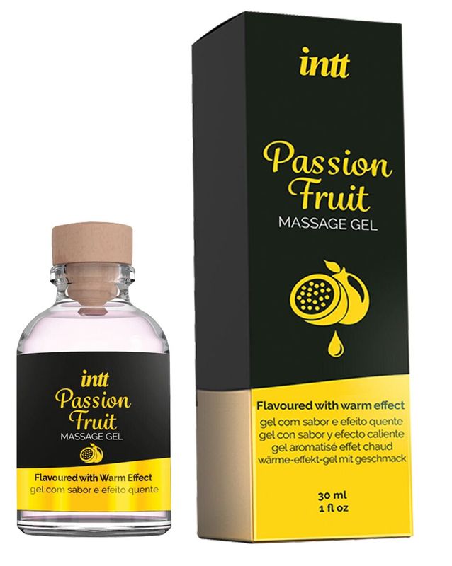 Массажный гель для интимных зон Intt Passion Fruit (30 мл) реальная фотография