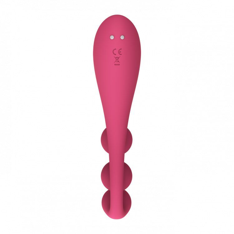 Универсальный вибратор Satisfyer Tri Ball 1, 3 мотора, гнется реальная фотография