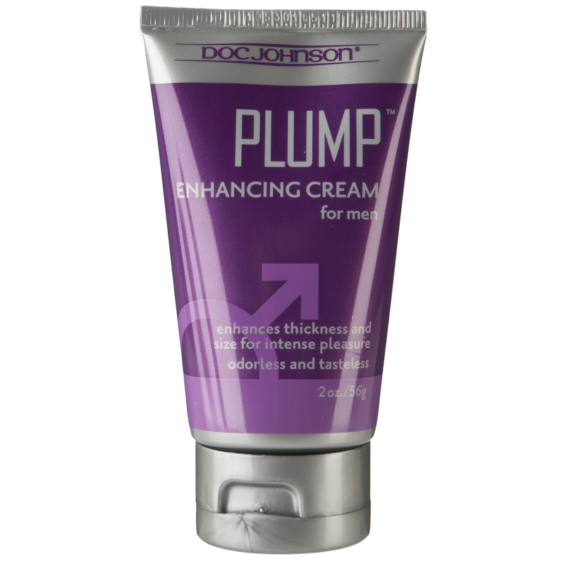 Крем для збільшення члена Doc Johnson Plump - Enhancing Cream For Men (56 гр) жива фотографія